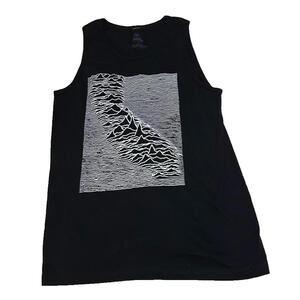 Upper Playground Tank Top Men L Large California Black Mountain Tectonics